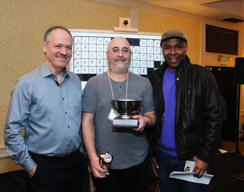 Dan Feyer, Tournament Victor with Will Shortz and Kameron Austin Collins